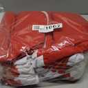 MNKXL Santa Hats Bulk for Adults,48pcs Christmas Hats Adults Universal Fit Plus Size,Thickened Red Santa Claus Hat for Christmas Party Accessories, Mens & Womens Adult Santa Hat