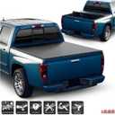 Xtune Black 63 Inch Bed Roll Up Style Tonneau Cover Chevrolet Colorado | GMC Canyon 2004-2012