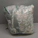 HoneiLife Floral Quilt King Size - 3 Pieces Microfiber Quilt Sets Lightweight Bedspreads Wildflower Coverlets Retro Bed Cover King Quilt Bedding Set All Season Quilts (King-106"x 96", Green & White)