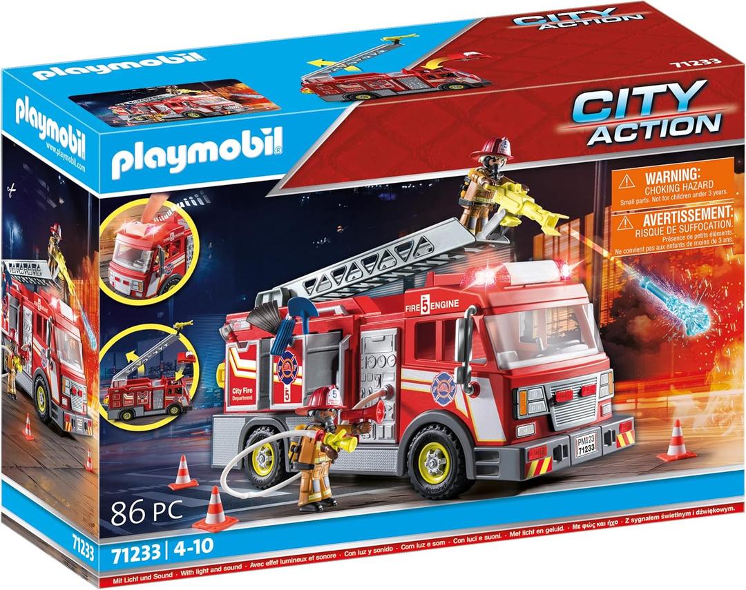 Playmobil Fire Truck with Accessories 