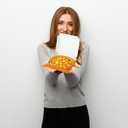 50 Pcs Mini Pizza Boxes Mini Dessert Boxes5.1 x 5.1 x 0.78 inches for Parties, Bakeries, and Food Delivery,CelebrationsChristmas Birthdays (Orange)