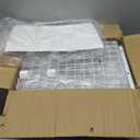 Under Sink Organizer 2 Pack, 2 Tier Slide Out Large Capacity Height Adjustable Under Sink Organizers and Storage for Kitchen Bathroom Cabinet, White