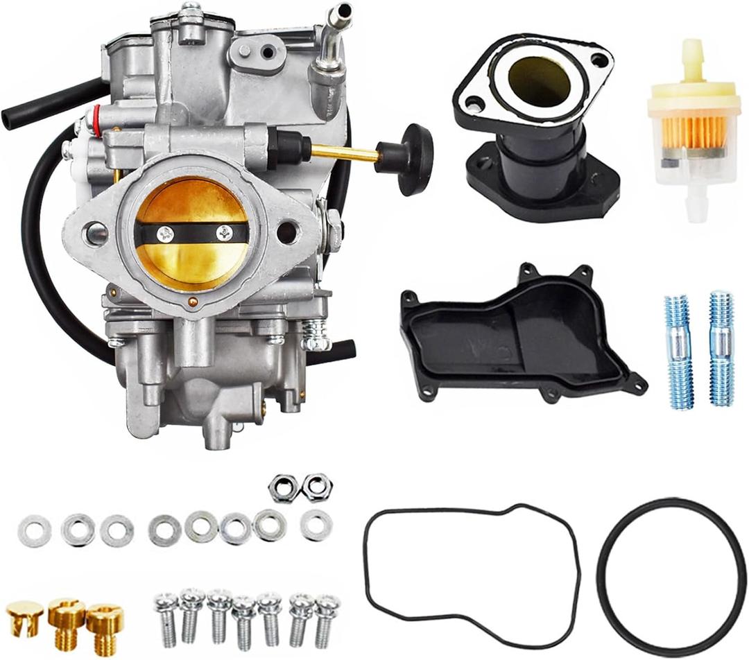 Carburetor Replacement for Yamaha Big Bear 350 YFM350 1987-1998, Moto-4 350 YFM350 1987-1995, Kodiak 400 YFM400 1993-1998 Carb