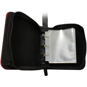 Fishing Soft Bait Binder PVC Bag Lure Storage Waterproof Tackle Wallet Jig Worms