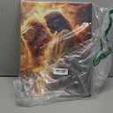 Jesus And Lion Canvas Wall Art Jesus Christian Painting Picture Wall Decor Christ Faith God Judas Inspiring Poster Print Artwork for Church Living Room Study Prayer Room Home Decoration (16"L x 12"W)