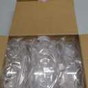 TICONN Clear Safety Glasses for Men and Women, Safety Goggles with Scratch Impact Resistant Meets ANSI Z87.1 Standard