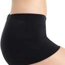 Capezio Womens Team Basic Low Rise Boy Cut Short (Black, L)