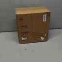 Cesun Small Bathroom Trash Can with Lid Soft Close, 5 Liter/1.3 Gallon Stainless Steel Garbage Can with Removable Inner Bucket, Step Pedal, Slim Waste Basket for Toilet, Office, Bedroom (Black&Gold)