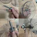 Silent Hamster Wheel 8.3 Inch Syrian Hamster Running Wheel, Anti-Skid & Height Adjustable, Easy to Clean (8.3inch)
