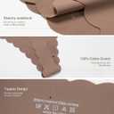 SHARICCA Womens Seamless Thongs No Show Underwear Soft Ribbed Invisible Panties Wave Edge Multi Pack (X-Large, 7p01 - Dark Colors)