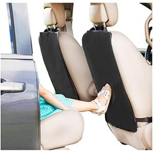 2 Pack X-Large Waterproof Kick Mats Backseat Protector, Durable Car Seat Back Protectors for Vehicles to Protect from Dirt, Mud & Scratches, Fits Most SUVs and Vans