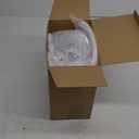 Liliful Set of 3 Christmas Stairway Decoration Resin Holiday Decor Sliding Winter in Snow Carpet with LED Lights and 20 Ribbons for Handrail Decoration Banister Stairway Gift(Penguin) (Black)