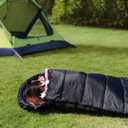 POEPORE Flannel Sleeping Bag Cotton 0 Degree Cold Weather for Adults XXL Sleeping Bag 4 Season Big and Tall with Compression Sack