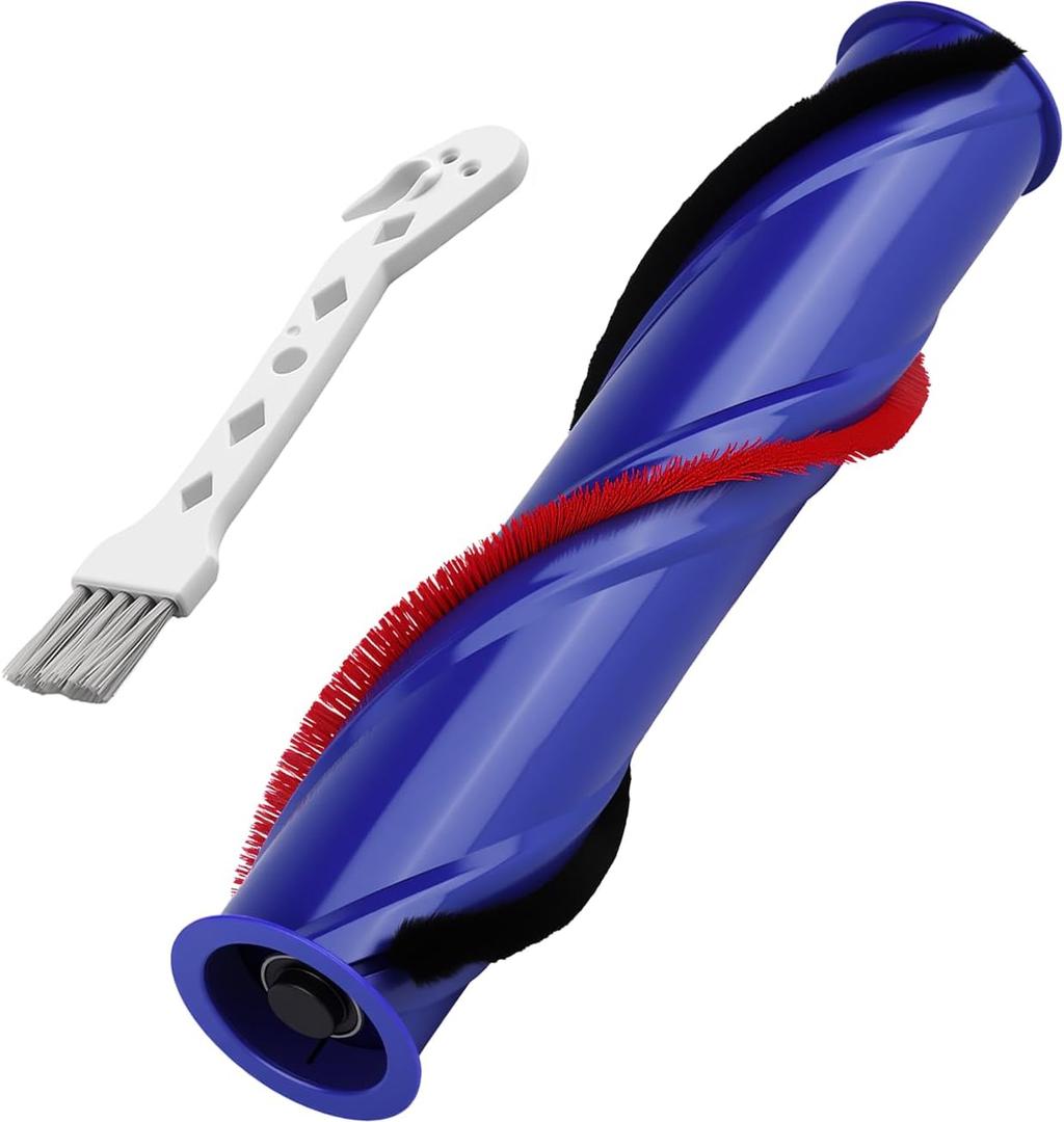 V6 Roller Brush Replacement Parts Compatible with Dyson V6 Animal Absolute Cordless Vacuum,V6 Brush Cleaning Head Accessories.Part No. 966821-01, 966084-01 (4-Prong, tip is 4.5 cm)