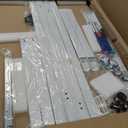 maxtek Rolling Whiteboard, 48x36 Large Magnetic White Board with Stands, Big Double-Sided White Board Dry Erase on Wheels for Homeschool, Home Office, Office, School (Silver, 48 x 36)