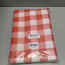Classic Gingham Buffalo Tablecloth Fabric - Oblong 90x132 Inch Water Proof Checkered Table Cloth for Indoor Outdoor - Table Cover for Birthday, Picnics, BBQs, and Parties