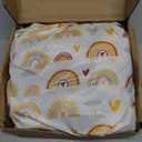 HOMBYS Waterproof Baby High Chair Cover for Restaurtant, Extra Thick & Soft Resuable Baby High Chair Cover for Protecting Wooden or Restaurant High Chair from Messy Meals and Dirty, Durable & Washable