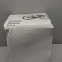 Cycloc Solo Wall-Mounted Bike Rack Vertical and Horizontal Bike Storage White