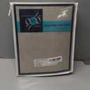 HPD Half Price Drapes Italian Faux Linen Curtains 84 Inches Long Room Darkening Curtains for Bedroom and Living Room 50 X 84, (1 Panel), Sepia Beige