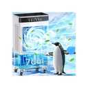 Swamp Cooler Air Conditioner with Dry Burn Protection, 4-in-1 Evaporative Air Cooler with 7-Gal Water Tank, 4 Modes, 3 Speeds, Remote, 12H Timer, Portable Windowless AC for Bedroom Home Office