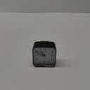 Small Battery Operated Analog Travel Alarm Clock Silent Non Ticking, Gentle Wake, Ascending Beep Sounds, Snooze,Lighted on Demand, Easy Set(Black)