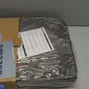 Tablet Pillow Stand for Lap, Bed and Desk, Foldable Soft iPad Holder with Snack Bowl for Kindle,Phone,Tablet,E-Reader,Free Reading and Relaxation on Bed,Couch,Recliner,Gray