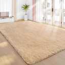 8x10 Area Rugs for Bedroom, Living Room Fluffy Rug, Large Area Rug Shag Shaggy Carpet Soft Plush Furry Bedside Rugs, Machine Washable Area Rugs for Kids Girls Boys Home Decor Anti Slip