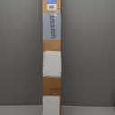 BlastHome Non-Adjustable Luxury Curtain Rods for Windows, 1  Rod Set, 10 foot Fixed Length (Three Rods Connect for a Seamless Look), Brushed Gold