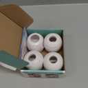 Child Safety Door Knob Cover (4 Pack) Hard-to-Remove Dual-Lock Door Handle Covers for Kids - Reusable Baby Proof Door Knob Locks - Installs Easily, No Tools Needed (White)