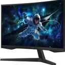 Samsung 27-Inch Odyssey G55C Series QHD 1000R Curved Gaming Monitor, 1ms(MPRT), HDR10, 165Hz, AMD Radeon FreeSync, Eye Care, LS27CG552ENXZA