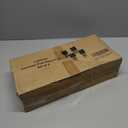 LADECH 4x4 Post Base Holder Ground Spike Use for Concrete Deck - Post Anchor Brackets Metal Black Powder Coated 4 Inches x 4 Inches (Inner Dia 3.5x3.5) 4 Pack