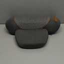 Neck Massager Pillow with Heat, 3-in-1 Shiatsu & Cervical Traction for Pain Relief, Ergonomic Shoulder Massager and Posture Corrector for Men & Women, Corded ElectricDark Gray