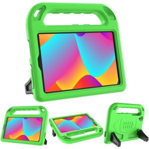 AVAWO Case for TCL Tab 8 LE (9137w) / Tab 8 WiFi (9132x) 2023 Kids, Children Friendly, Boys and Girls EVA Handle Stand Shockproof Tablet Cover for TCL Tab 8 LE/WiFi -Green