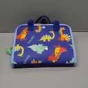 Esjay Toddler Busy Board Montessori Toys for Boys, Sensory Board Educational Activities for Learning Fine Motor Skills, Birthday Gifts for Boys Toddlers, Travel Toys for Airplane Car, Blue Dinosaur