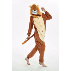 Lion Onesie Adult Tiger Onesie Adult Pajamas for Man Women S