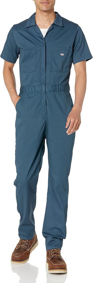 Dickies mens W Dickies Ss Flex Coverall (Small, Airforce Blue V1)