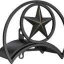 GOFORWILD Garden Hose Holder, Decorative Hose Butler Sturdy Water Hose Rack, Durable Wall Hose Hanger, Holds 125-Feet of 5/8-Inch Hose, Hose Reel, Made of Gauge Steel (9.8)