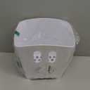 Ubbi Freestanding Bath Toy Organizer Bath Caddy with Removable Drying Rack Bin and Scoop for Toddlers and Baby, Gray (One Size)