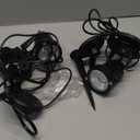 FZWLE Spot Lights Indoor, 5W RGBW Uplighting 16 Color Changing Up Lights Indoor with Remote Control, Plant Spotlight Decorative (2 Pack with Base and Stake)