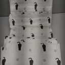 RUVANTI Flannel Sheets Queen Size - 100% Cotton Double Brushed Bed Sheets, Deep Pockets 16 Inches Queen Sheet Set, All Seasons Breathable & Extra Soft - Warm & Cozy, 4 Piece, Black Cat