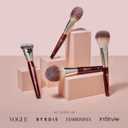 BK BEAUTY Essentials Face Brush Set (4PC), 100% Cruelty-free, Vegan, Softest Makeup Brush Set with 4 Face Brushes