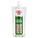Construction Adhesive - Fast Curing Anchoring Adhesive for Concrete, Brick, Stone & Fasteners - Gray Structural Bonding with Extra Nozzle (10.1 fl oz / 300ml)