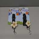 Adjustable Daisy Pet Car Safety Harness, Black