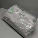 4x10 ft Extra Wide Hallway Rug  Non-Slip Washable Rubber-Backed Large Carpet Runner for Kitchen, Entryway | Modern Abstract, Low-Pile Thin Floor Mat for Bedroom Living Room Dining Room (Beige,Grey)