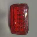 ATV Brake Tail Light Led Taillight Brake Stop Lights Compatible with Yamaha Grizzly Big Bear Bruin Kodiak Wolverine Rhino Viking 5KM-8472C-10-00 Aftermarket (Bulb w/Plate Light)