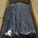 Garden Edging100FT Landscape Edging with 60 Spikes for Lawn 1.5 Inch Tall (Black, 100FT)