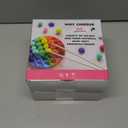 Adeweave 1000 Assorted Pom poms  Soft and Fluffy Craft Pom Pom Balls  Multicolor Craft Supplies Pompoms for Arts and Crafts in a Reusable Box, Large Puff Ball Ideal for DIY and School Activities