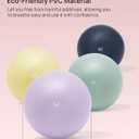 KEEP Pilates Ball Small- Balance Yoga Balls for Working Out, Fitness Ball for Core Strength and Physical Therapy, 25cm, Pale Green