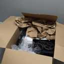 Night Stand Bedside Charger Bedroom - Nightstand with Charging Station & LED Light Strip, Night Stand with Storage Shelf & 2 Fabric Drawers, Morden End Table with U-S-B Ports & AC Outlets