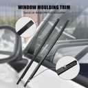 ItranMc Car Window Weather Stripping Molding Trim Belt,Compatible with Honda Civic 2016-2021 4-Door Sedan, Replace#72450-TEA-T01 72410-TEA-T01 72950-TEA-T01 72910-TEA-T01
